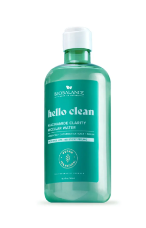 Biobalance Hello clean Niacinamide Clarity Micellar Water 500ML