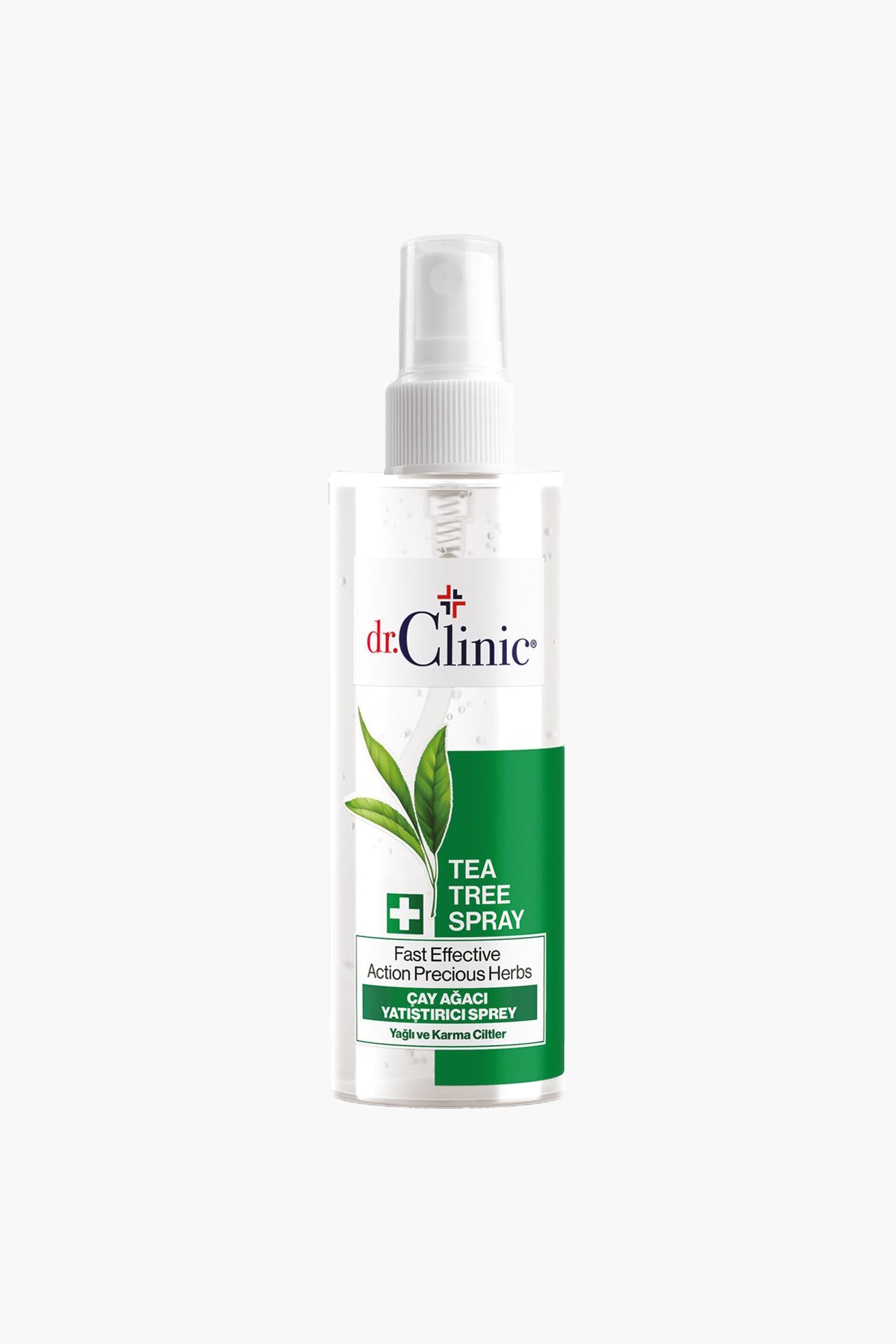 dr.Clinic Tea Tree Spray Fast Effective Action Precious Herbs 75ml