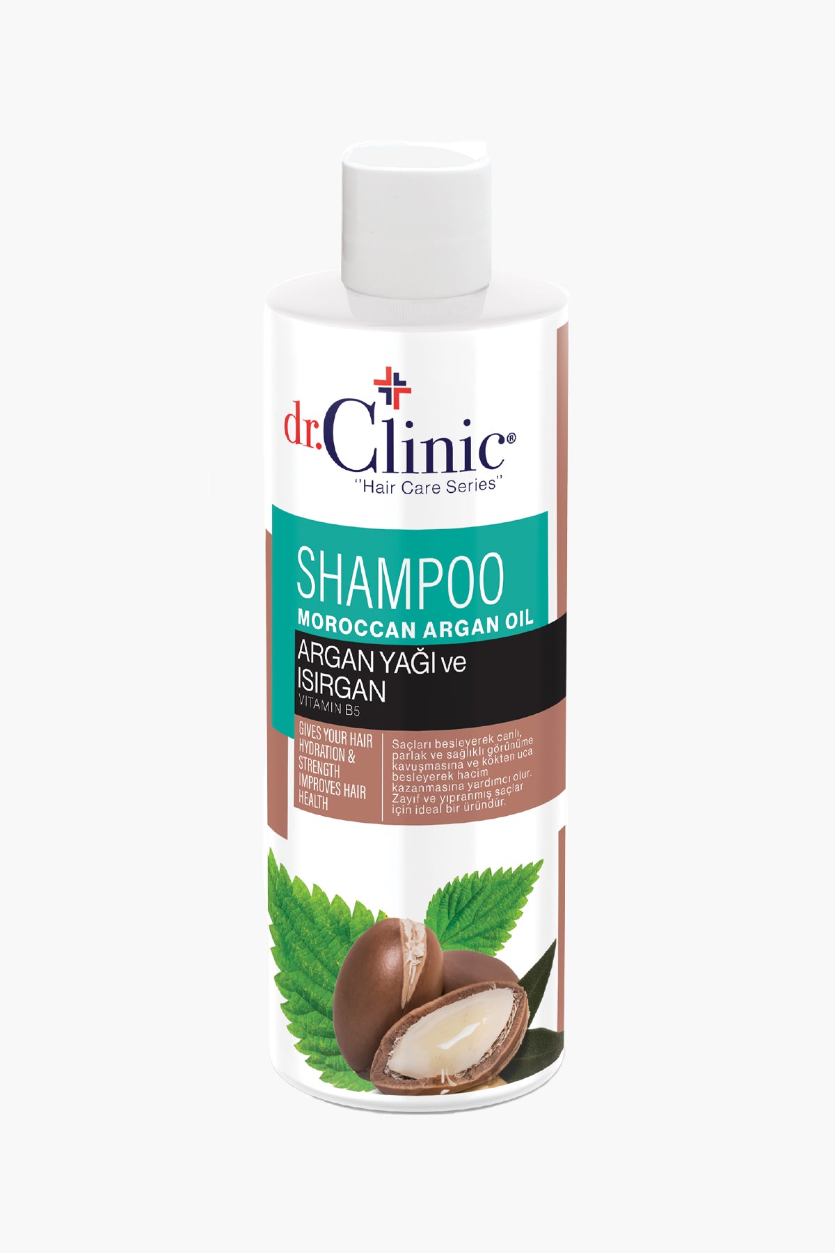 Dr.Clinic Argan Oil And Nettle Shampoo 400ml