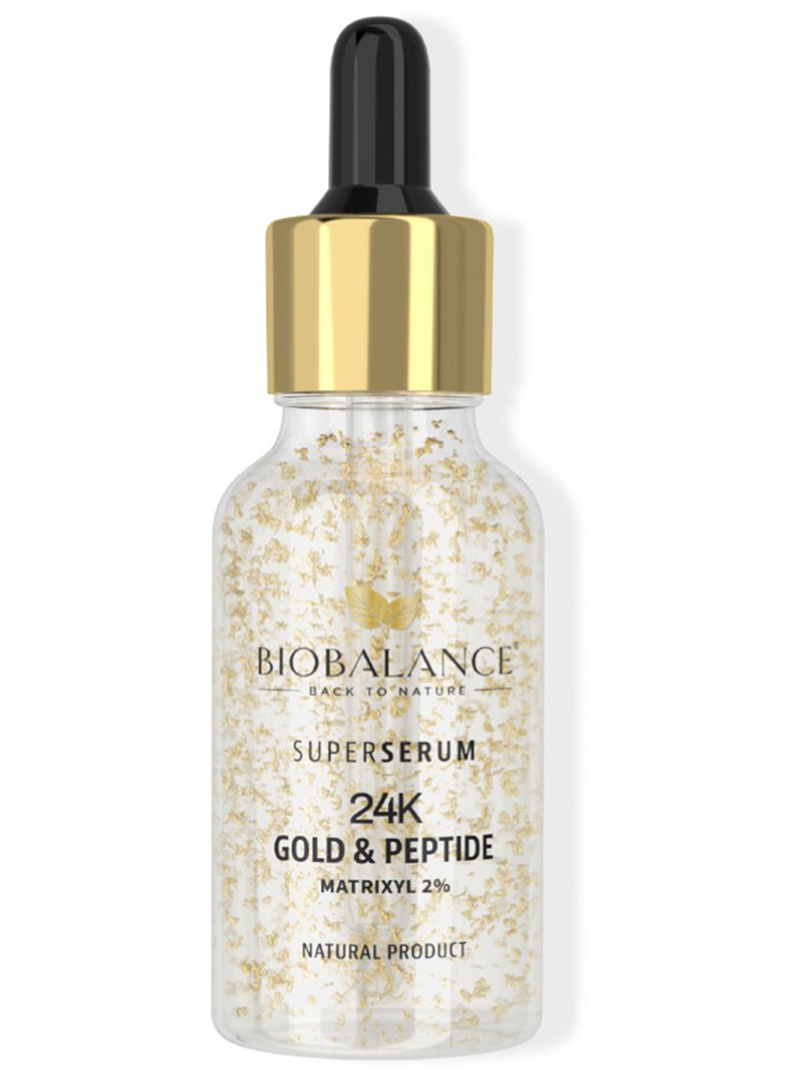 Gold and peptide 24k super serum