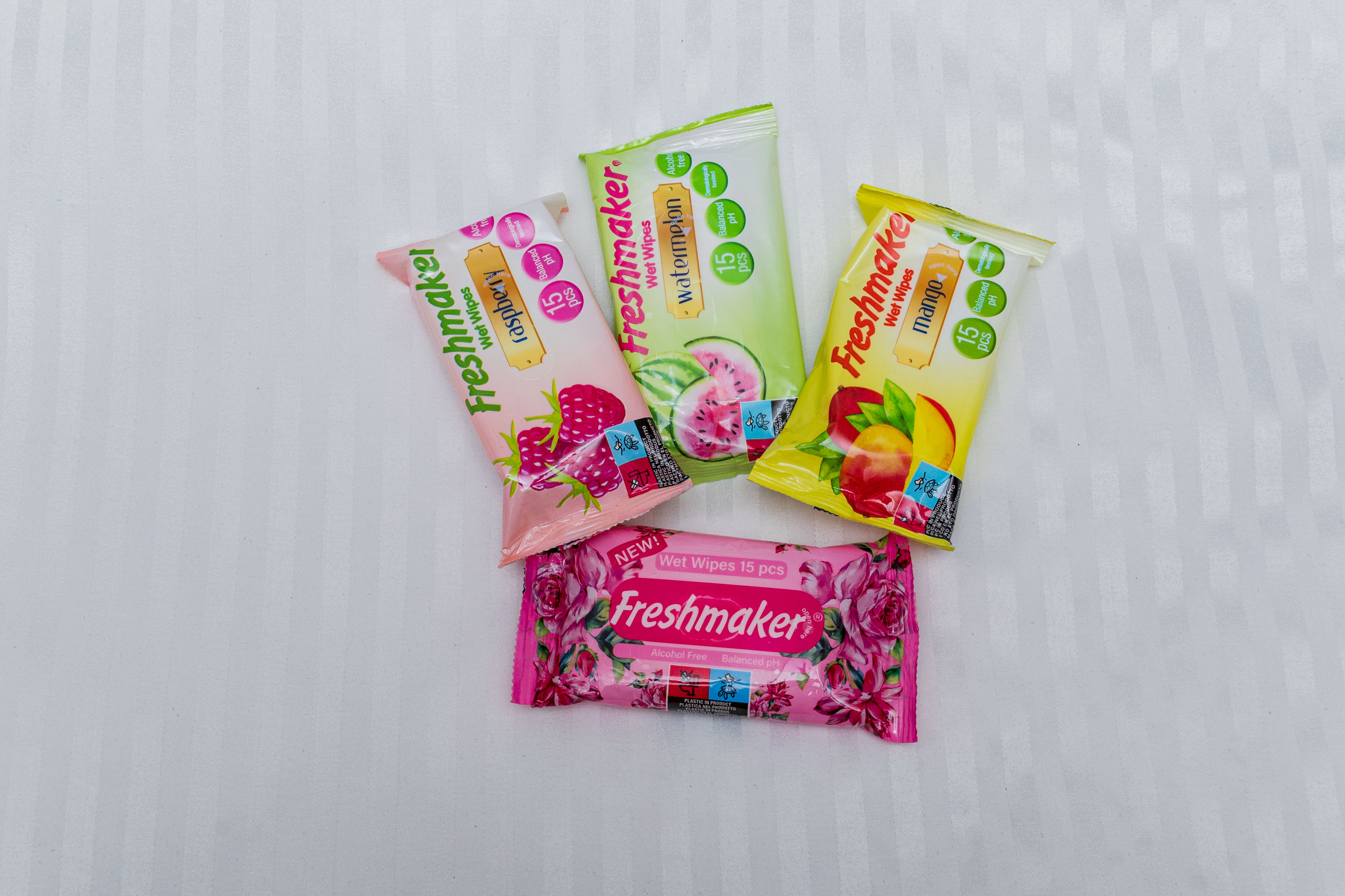 Freshmaker pocket fruits wet wipes